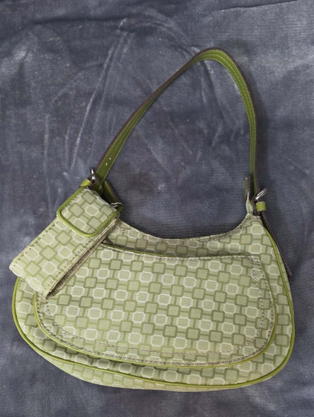 Nine West Green Square Handbag